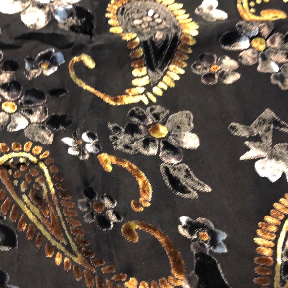 ✨Velvet Burnout Paisley Slip Dress.✨💥Host Pick💥 - Picture 3 of 8